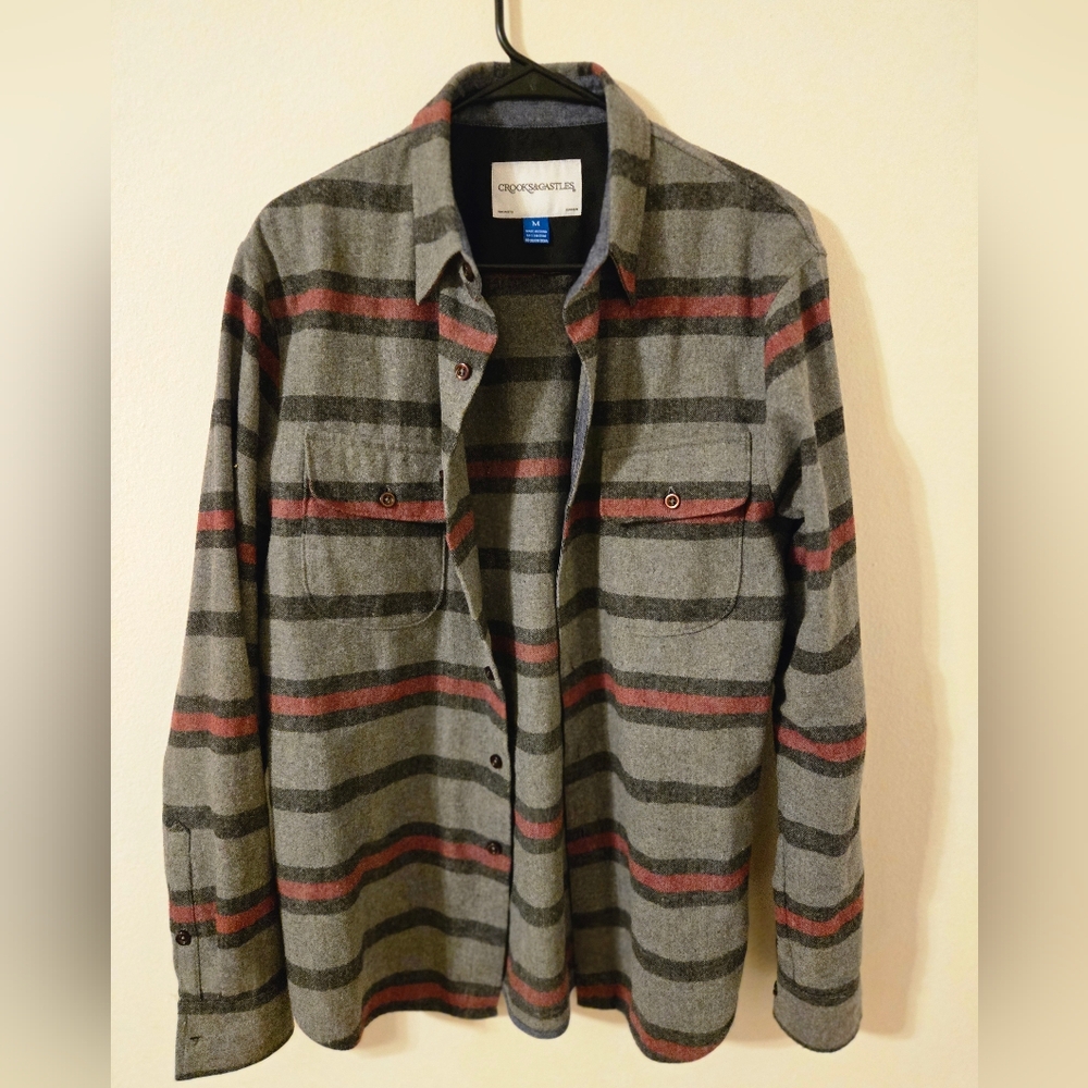Crooks and Castles Button Up Long Sleeve